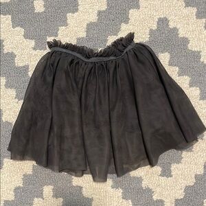 Zara Girl’s Gray Ruffled Mini Skirt (3-4years)